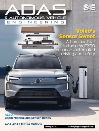 ADAS and Autonomous Vehicle Engineering “ January 2023 | E