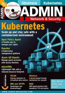 Admin Network  and  Security “ Issue 71, 2022 | E