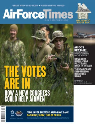 Air Force Times “ Vol. No. 83 Issue 12, December 2022 | E