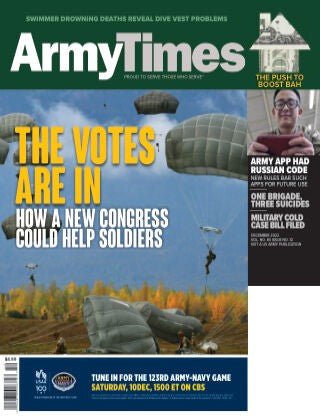 Army Times “ Vol. No. 83 Issue 12, December 2022 | E