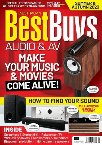 Australian Best Buys Audio and AV “ Issue 1, 2023 | E