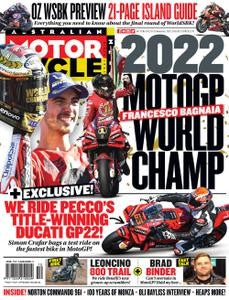 Australian Motorcycle News “ Vol. 72 N. 10, 10 23 November 2022 | E