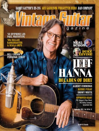 Vintage Guitar Magazine “ Vol. 36 No. 12, September 2022 | E