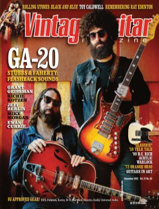 Vintage Guitar Magazine “ Vol. 37 No. 03, December 2022 | E