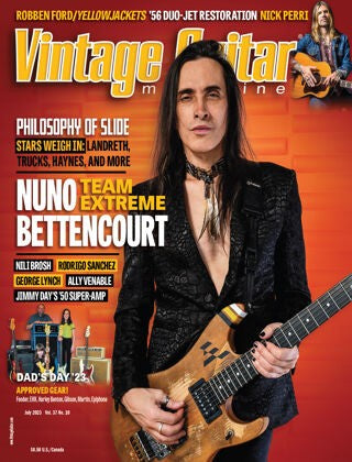 Vintage Guitar Magazine “ Vol. 37 No. 10, July 2023 | E