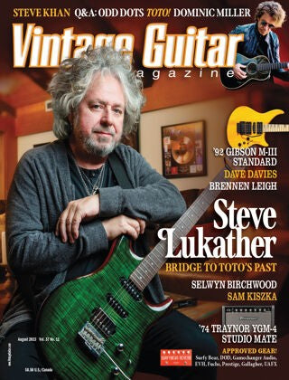 Vintage Guitar Magazine “ Vol. 37 No. 11, August 2023 | E