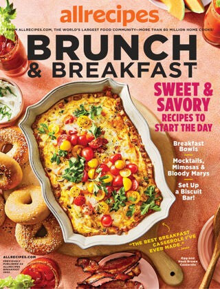 allrecipes “ Brunch and Breakfast, 2023 | E